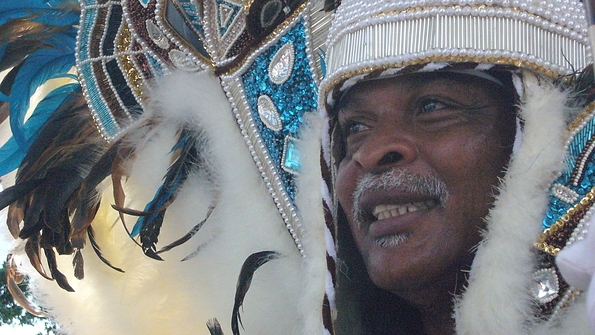 mardi gras indian