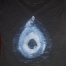 black burnout shirt, evil eye, 